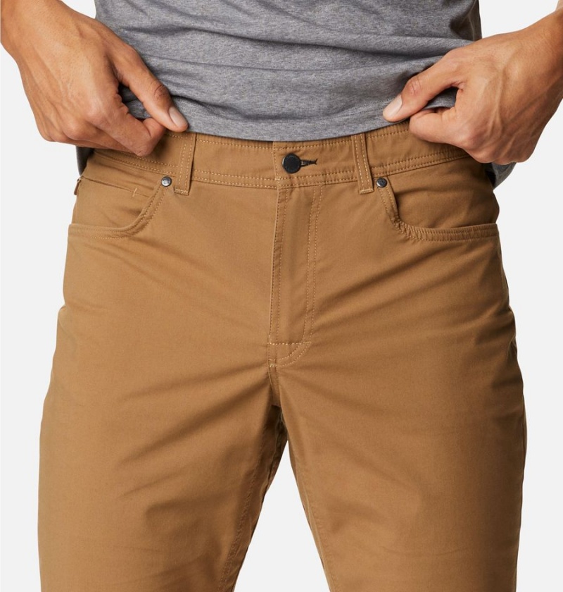 Columbia Cobble Creek 5-Pocket Men's Pants Khaki | JXAWDY-039