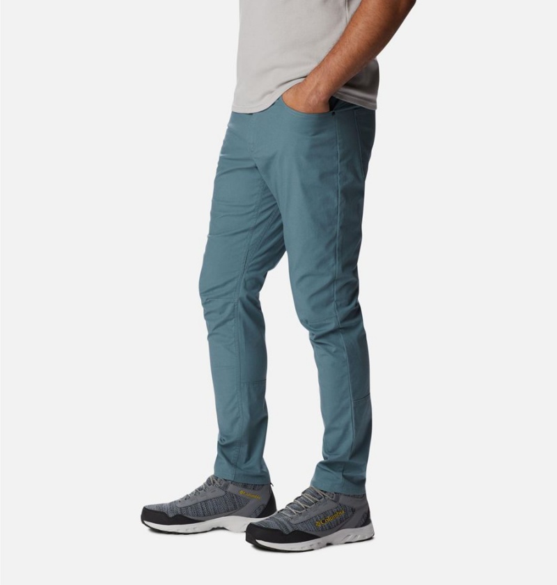 Columbia Cobble Creek 5-Pocket Men's Pants Blue | VFCIOJ-928