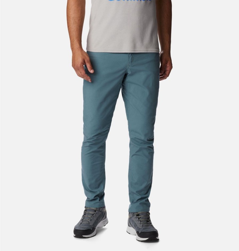 Columbia Cobble Creek 5-Pocket Men\'s Pants Blue | VFCIOJ-928