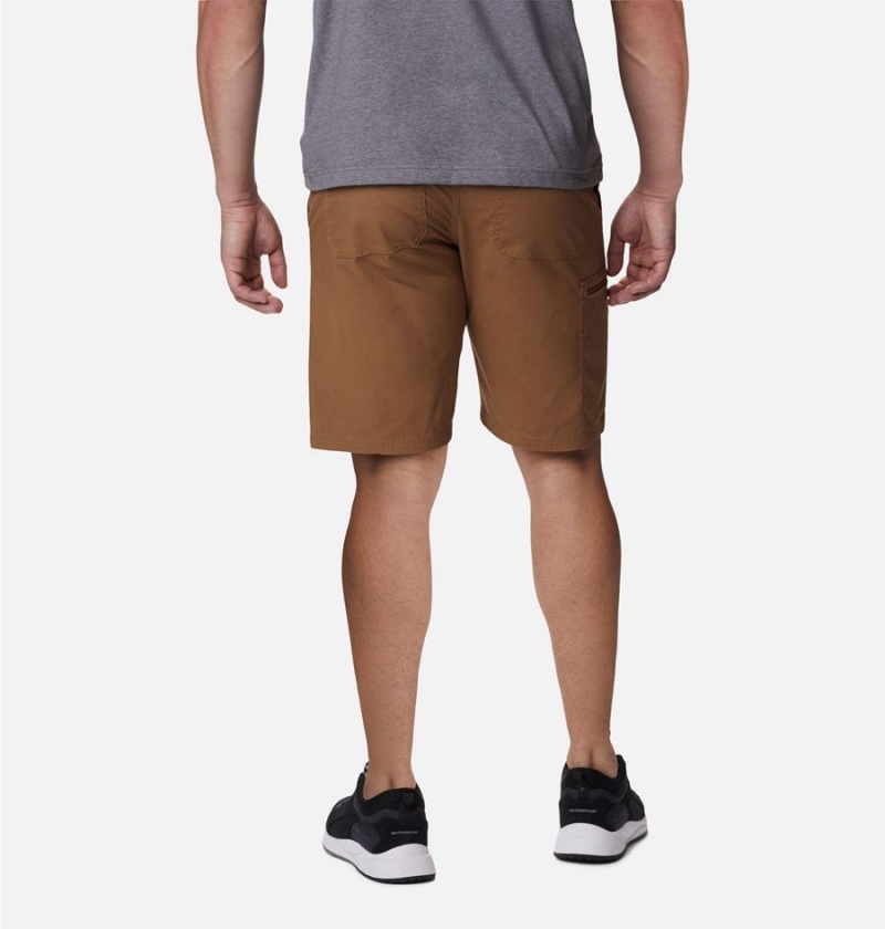 Columbia Cobble Creek Cargo Men's Shorts Brown | FOVECL-192