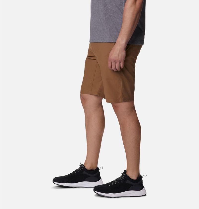 Columbia Cobble Creek Cargo Men's Shorts Brown | FOVECL-192