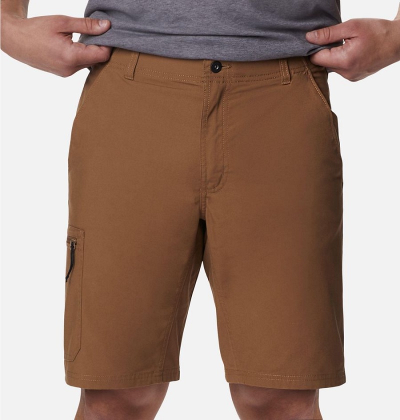 Columbia Cobble Creek Cargo Men's Shorts Brown | FOVECL-192