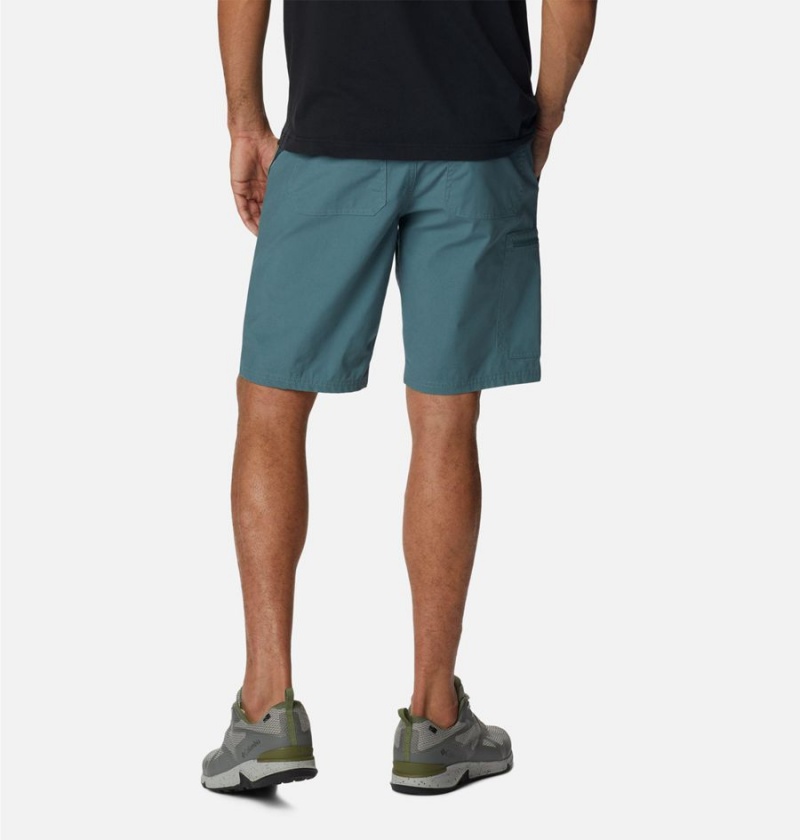 Columbia Cobble Creek Cargo Men's Shorts Blue | IWDZCS-254
