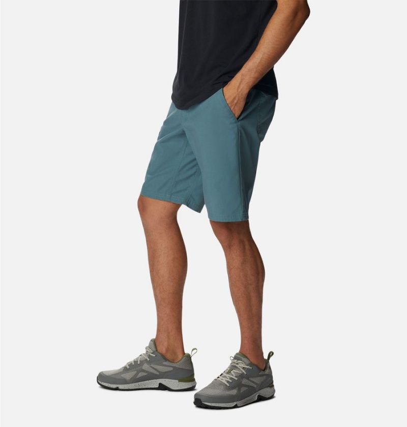 Columbia Cobble Creek Cargo Men's Shorts Blue | IWDZCS-254