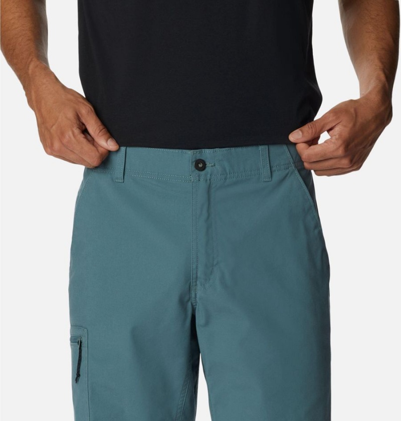 Columbia Cobble Creek Cargo Men's Shorts Blue | IWDZCS-254