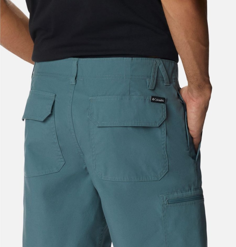 Columbia Cobble Creek Cargo Men's Shorts Blue | IWDZCS-254