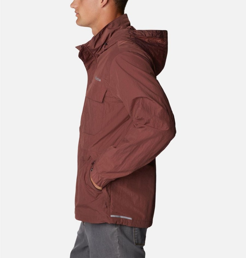 Columbia Coho River Jacket Men's Windbreaker Brown | LCZUTM-562