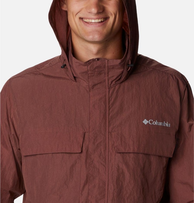 Columbia Coho River Jacket Men's Windbreaker Brown | LCZUTM-562
