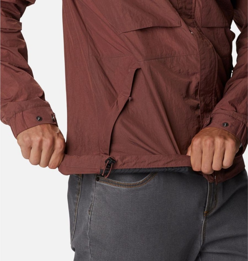 Columbia Coho River Jacket Men's Windbreaker Brown | LCZUTM-562