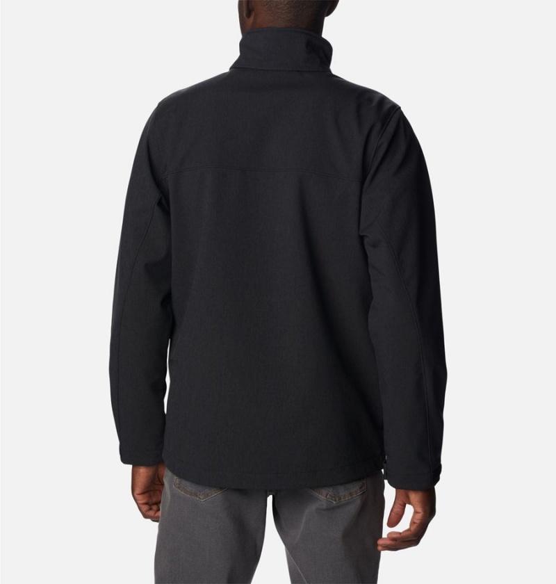 Columbia Collegiate Ascender II - Oregon Men's Softshell Jackets Black | FJPWHB-364