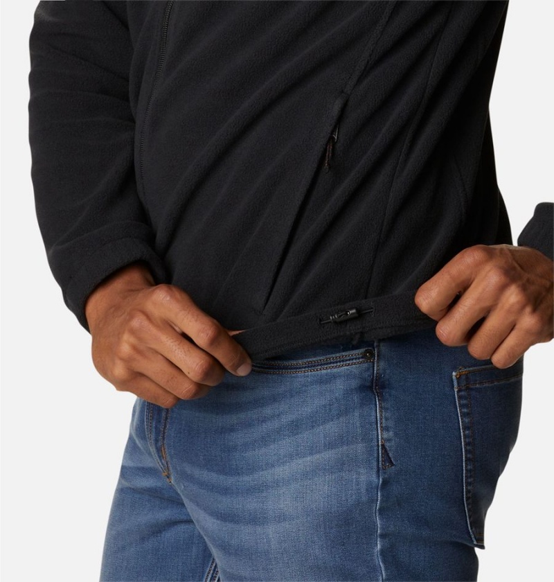 Columbia Collegiate Flanker III Fleece Jacket - Ohio Men's Pullover Black | QIBVCS-831