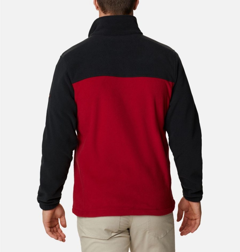 Columbia Collegiate Flanker III - Alabama Men's Fleece Jacket Red | BSIQGT-947