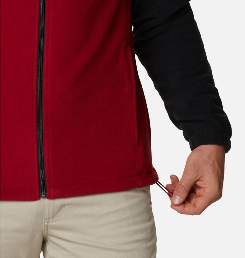 Columbia Collegiate Flanker III - Alabama Men's Fleece Jacket Red | BSIQGT-947