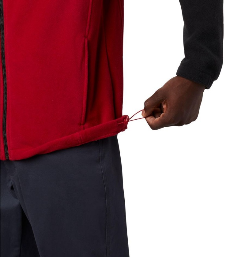 Columbia Collegiate Flanker III - Arkansas Men's Fleece Jacket Red | NIMUDO-648
