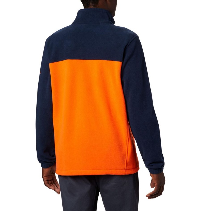 Columbia Collegiate Flanker III - Auburn Men's Fleece Jacket Orange | JCUNMG-362
