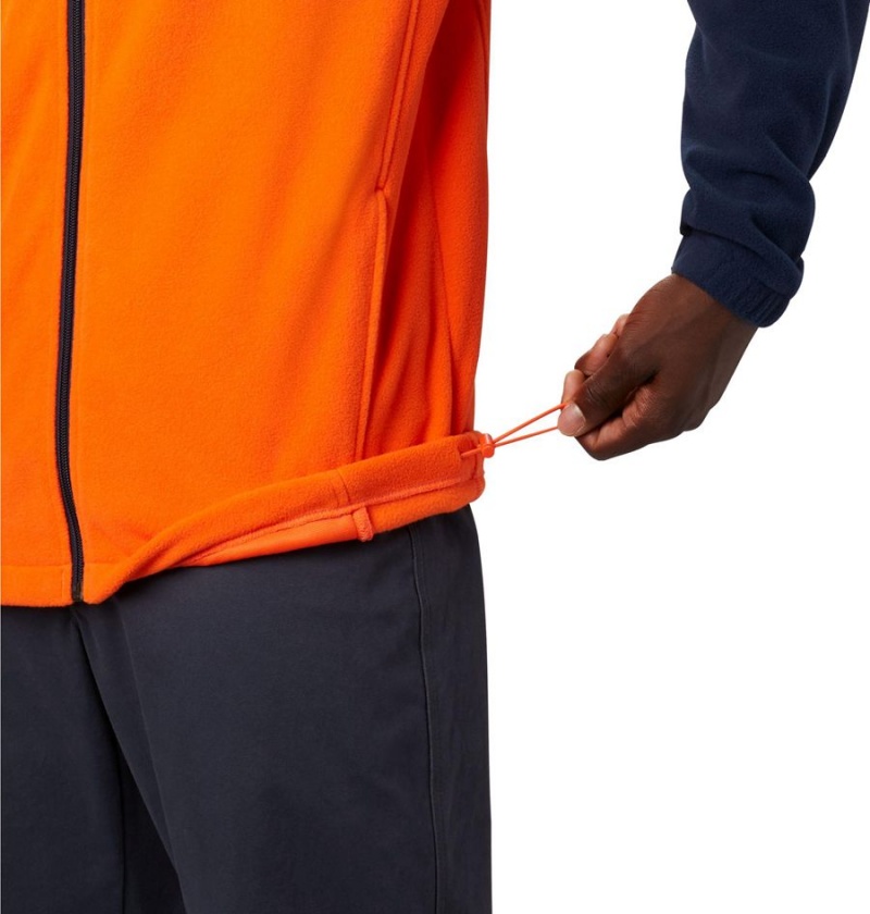 Columbia Collegiate Flanker III - Auburn Men's Fleece Jacket Orange | JCUNMG-362