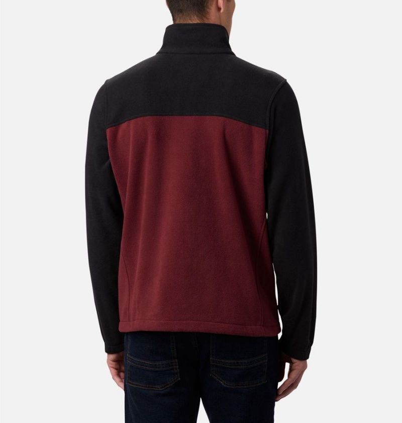 Columbia Collegiate Flanker III - Texas A&M Men's Fleece Jacket Burgundy | IVHPLF-031