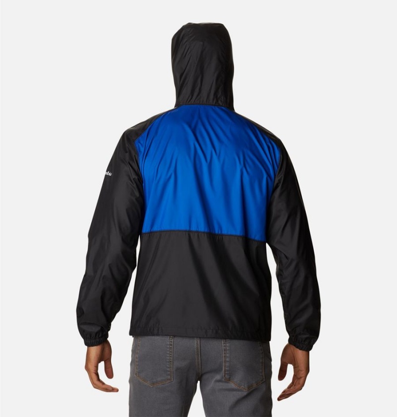 Columbia Collegiate Flash Forward Jacket - Kentucky Men's Windbreaker Black | BKPTFX-936