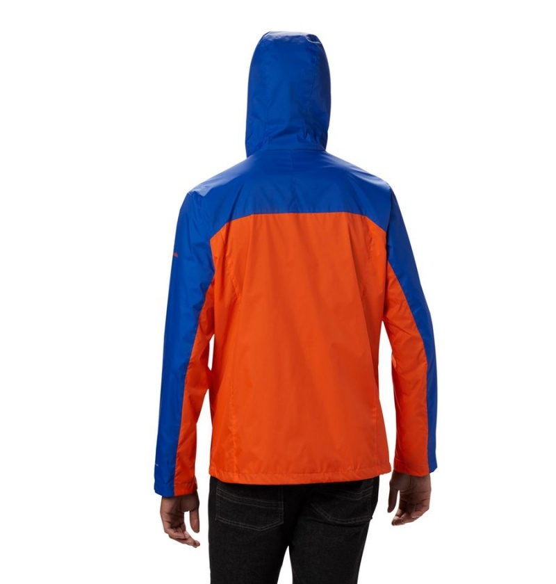 Columbia Collegiate Glennaker Storm - Florida Men's Rain Jacket Orange | JKANYU-612