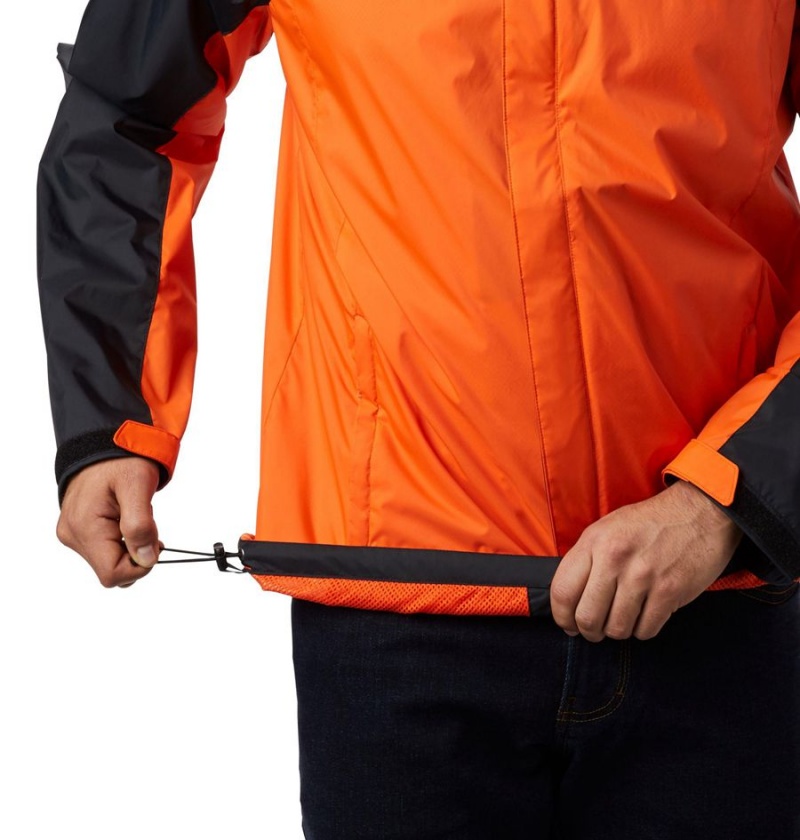 Columbia Collegiate Glennaker Storm - Oregon State Men's Rain Jacket Orange | CVUZOM-045