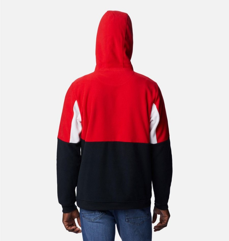 Columbia Collegiate Lodge Fleece - Georgia Men's Hoodie Red | SVDKET-930