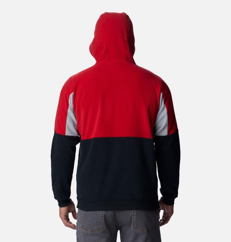 Columbia Collegiate Lodge Fleece - Ohio State Men's Hoodie Black | CFYXHK-274