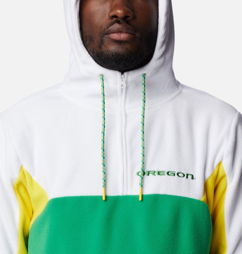 Columbia Collegiate Lodge Fleece - Oregon Men's Hoodie Green | IPHLBY-683