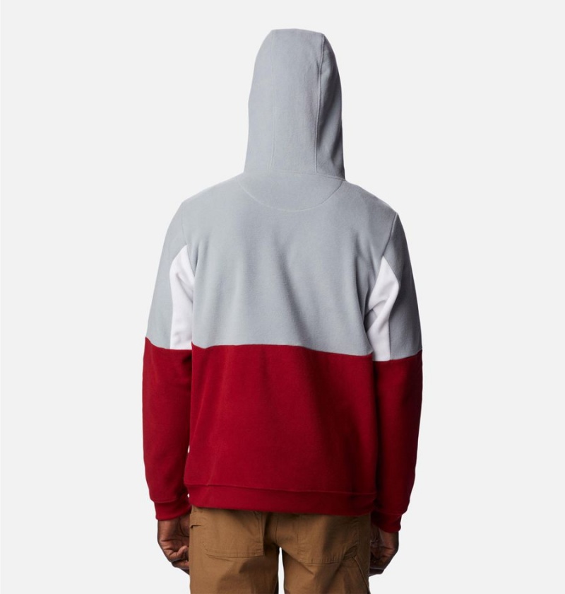 Columbia Collegiate Lodge Fleece - Washington State Men's Hoodie Red | LDOYMT-192