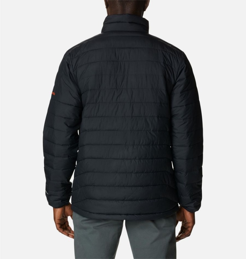 Columbia Collegiate Powder Lite - Oregon State Insulated Men's Puffer Jacket Black | DBVEOG-134