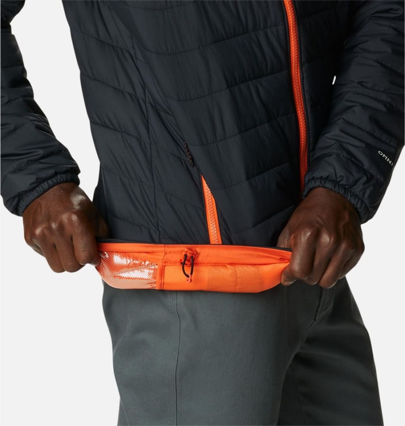 Columbia Collegiate Powder Lite - Oregon State Insulated Men's Puffer Jacket Black | DBVEOG-134