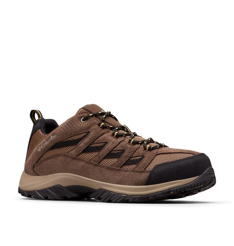 Columbia Crestwood Men's Hiking Shoes Brown | JERTSA-921