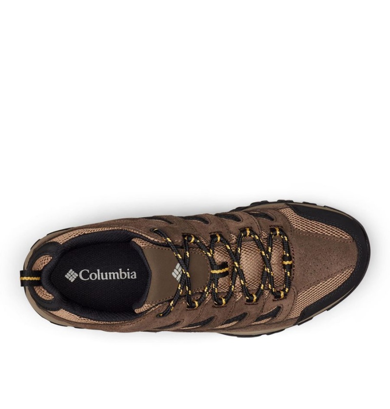 Columbia Crestwood Men's Hiking Shoes Brown | JERTSA-921