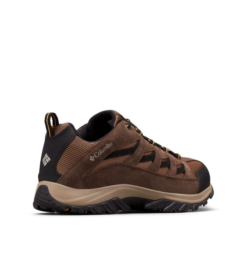Columbia Crestwood Men's Hiking Shoes Brown | JERTSA-921
