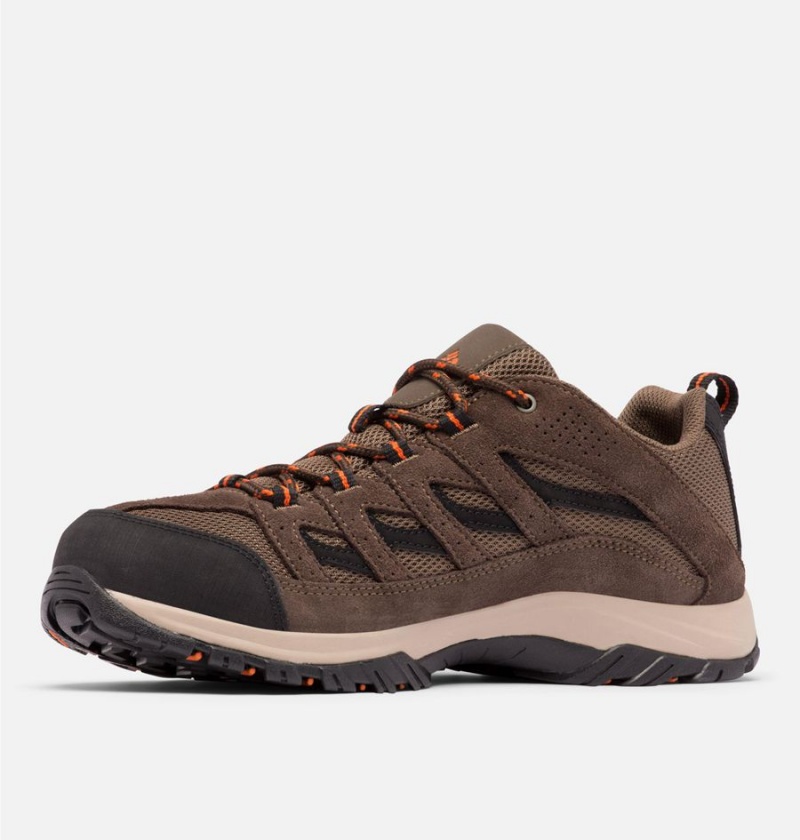 Columbia Crestwood Men's Hiking Shoes Brown | KGFNUW-284