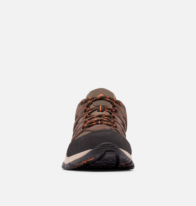Columbia Crestwood Men's Hiking Shoes Brown | KGFNUW-284