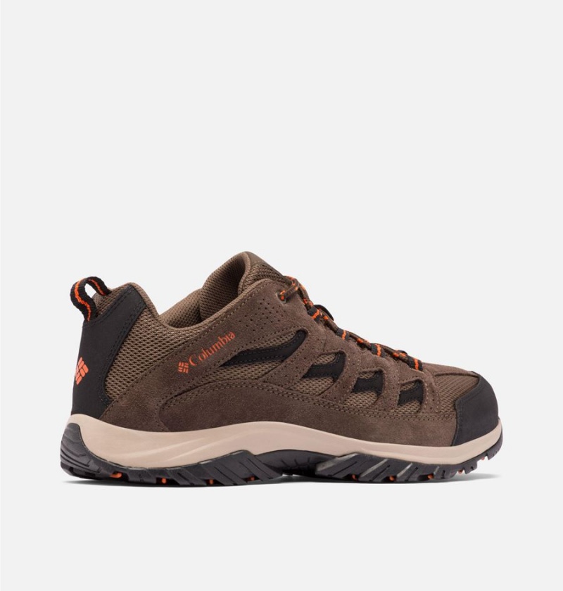 Columbia Crestwood Men's Hiking Shoes Brown | KGFNUW-284