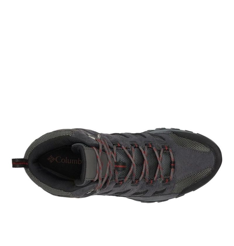 Columbia Crestwood Mid Waterproof Boot Men's Hiking Shoes Grey | HONFXL-308