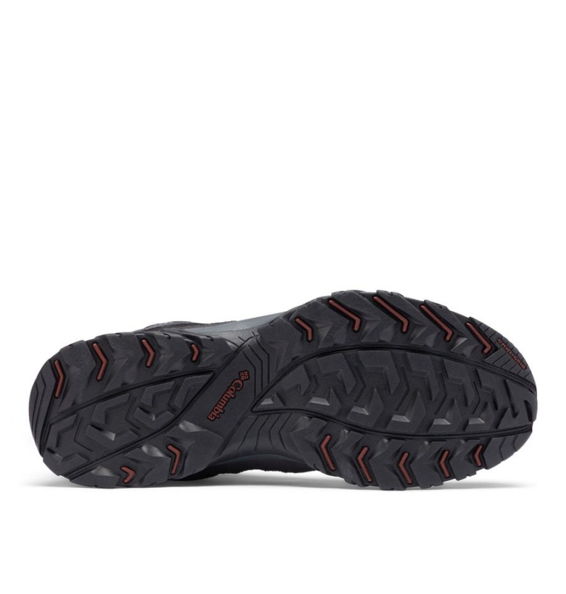 Columbia Crestwood Mid Waterproof Boot Men's Hiking Shoes Grey | HONFXL-308