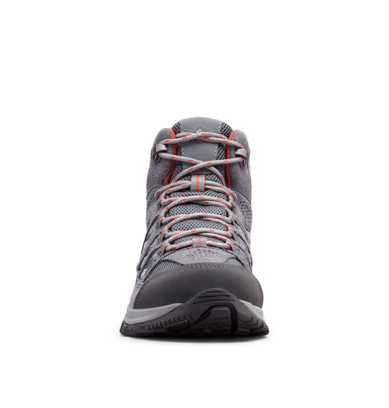 Columbia Crestwood Mid Waterproof Boot Women's Hiking Shoes Grey | FWMSIP-571