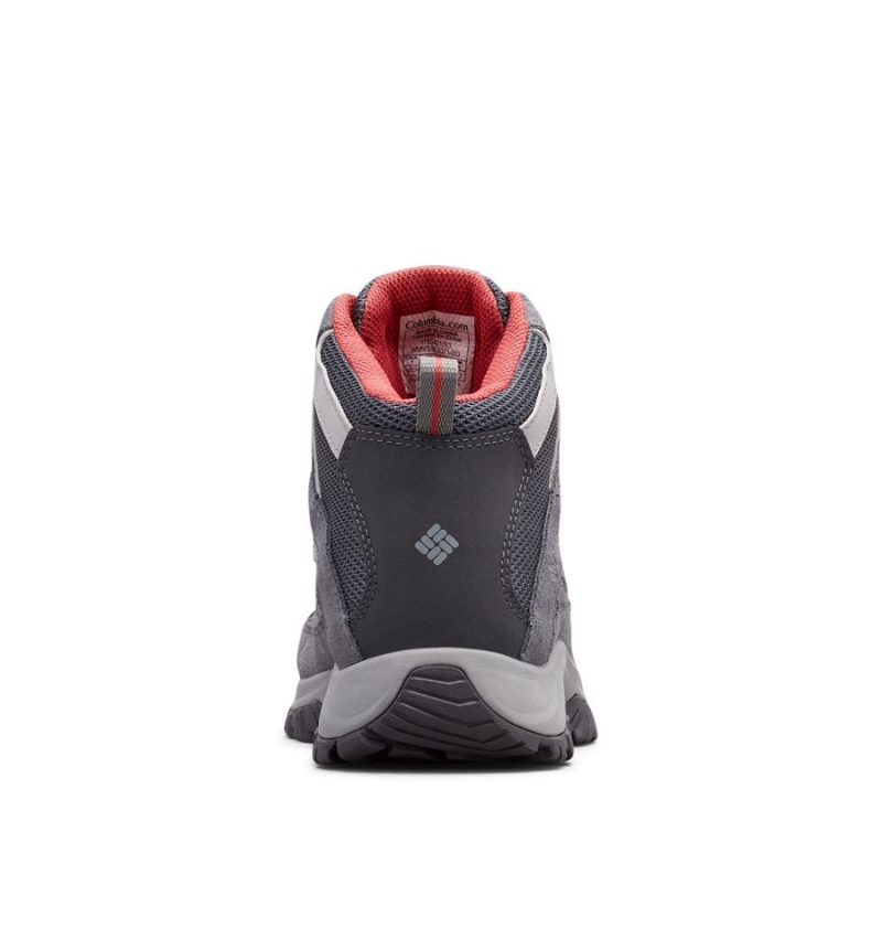 Columbia Crestwood Mid Waterproof Boot Women's Hiking Shoes Grey | FWMSIP-571