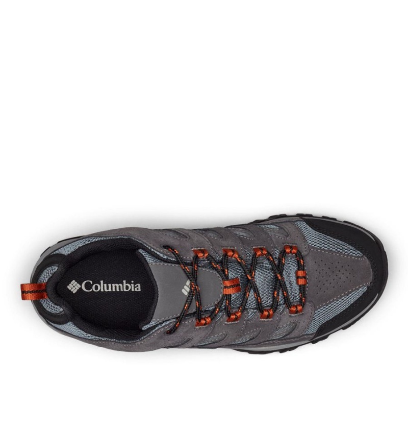Columbia Crestwood Waterproof Men's Hiking Shoes Grey | VPRHXJ-538