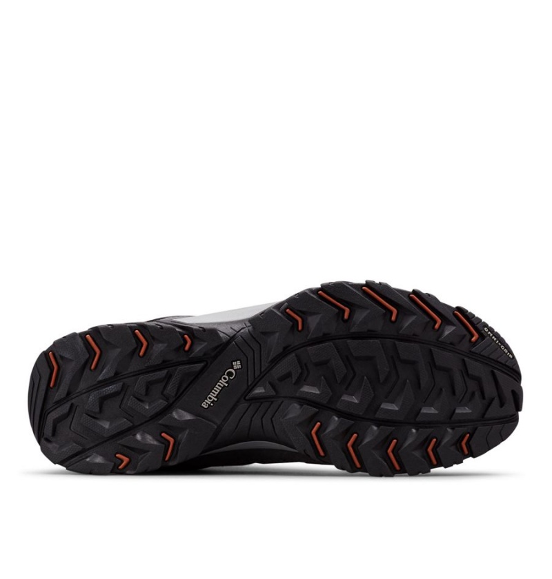 Columbia Crestwood Waterproof Men's Hiking Shoes Grey | VPRHXJ-538
