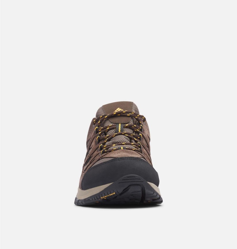 Columbia Crestwood Waterproof Men's Hiking Shoes Brown | EATORV-281