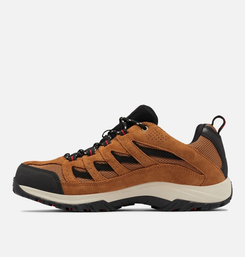 Columbia Crestwood Waterproof Men's Hiking Shoes Brown | EMCAKW-087