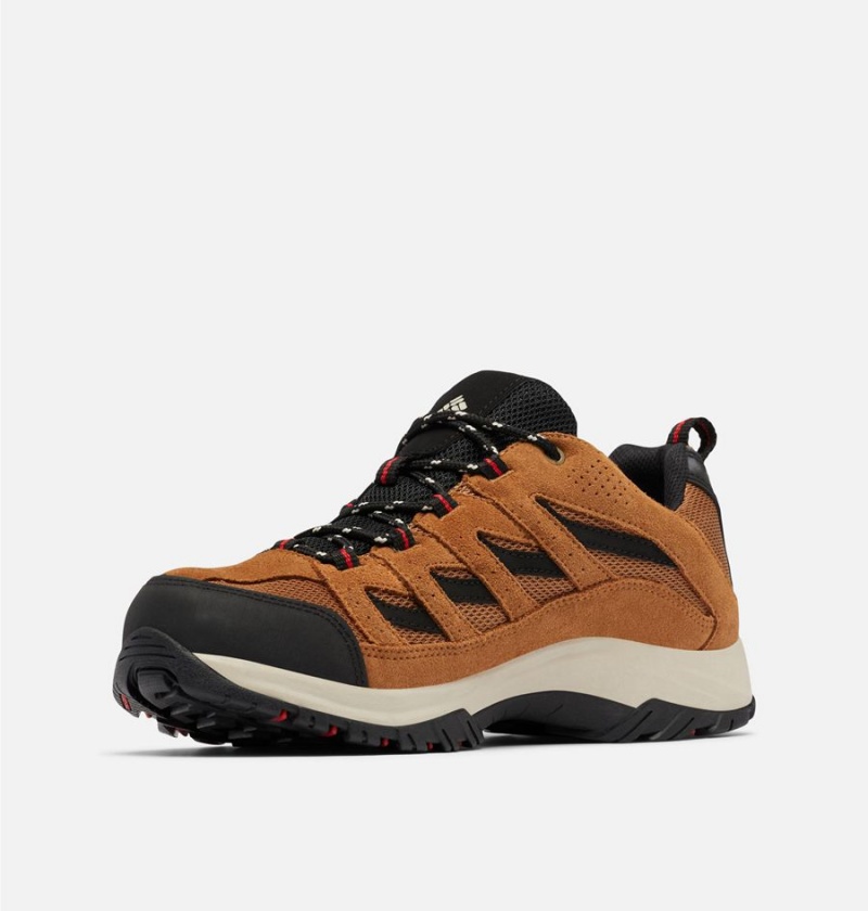 Columbia Crestwood Waterproof Men's Hiking Shoes Brown | EMCAKW-087
