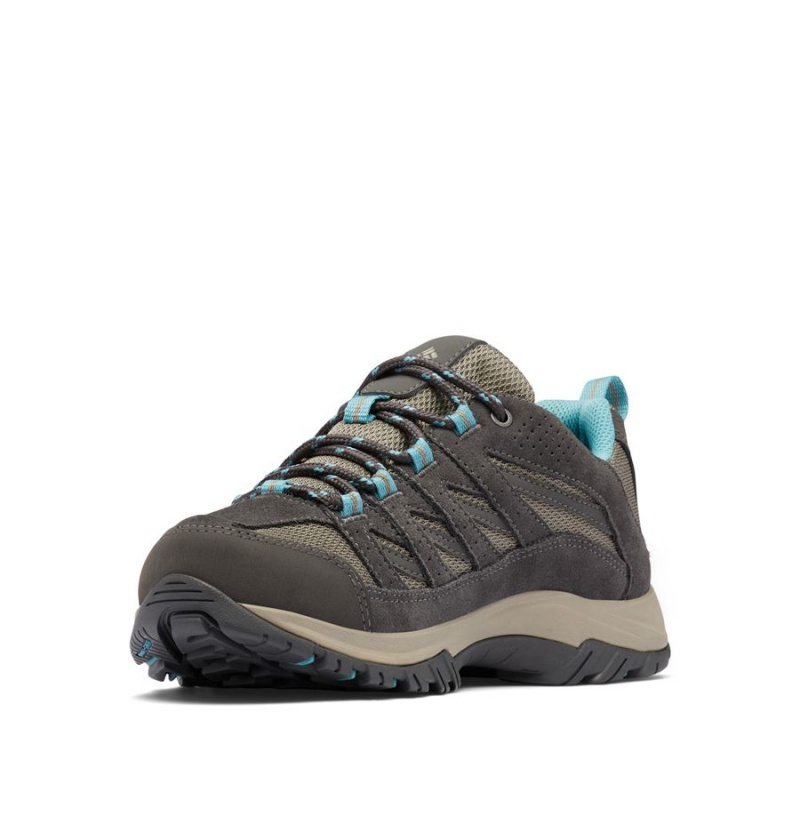 Columbia Crestwood Waterproof Women's Hiking Shoes Beige | NZHOXT-615