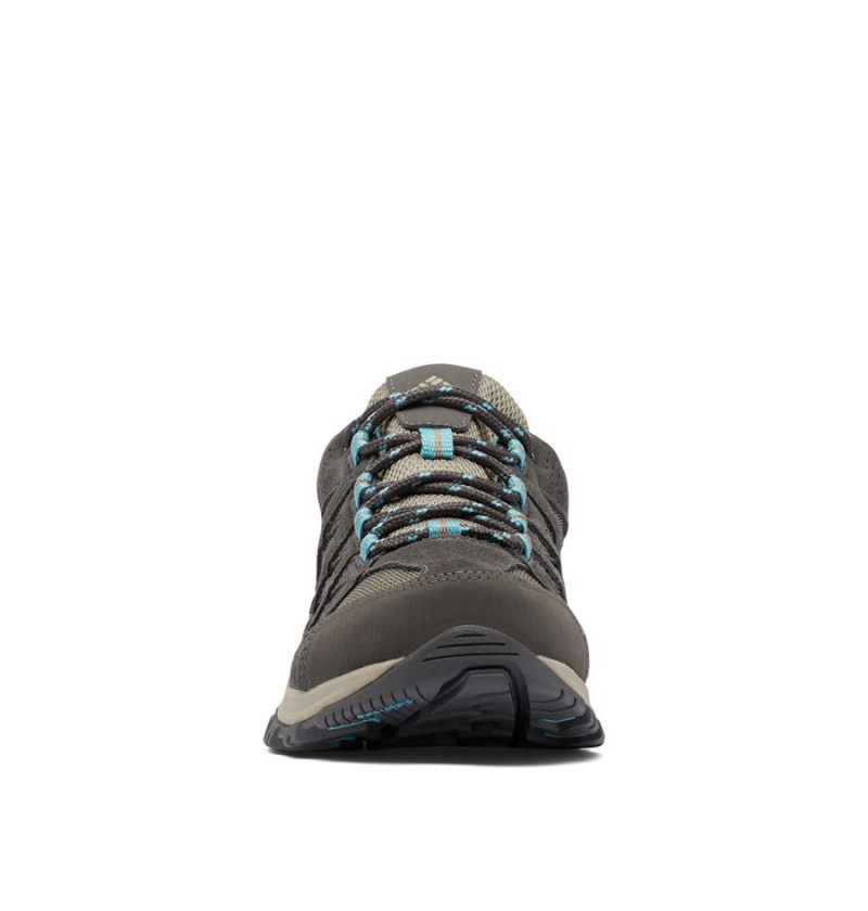 Columbia Crestwood Waterproof Women's Hiking Shoes Beige | NZHOXT-615