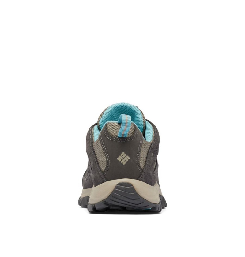 Columbia Crestwood Waterproof Women's Hiking Shoes Beige | NZHOXT-615