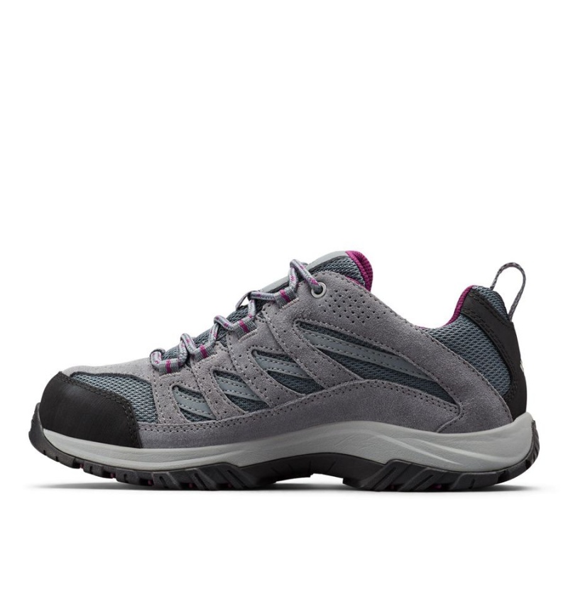 Columbia Crestwood Waterproof Women's Hiking Shoes Grey | SNWZBR-105