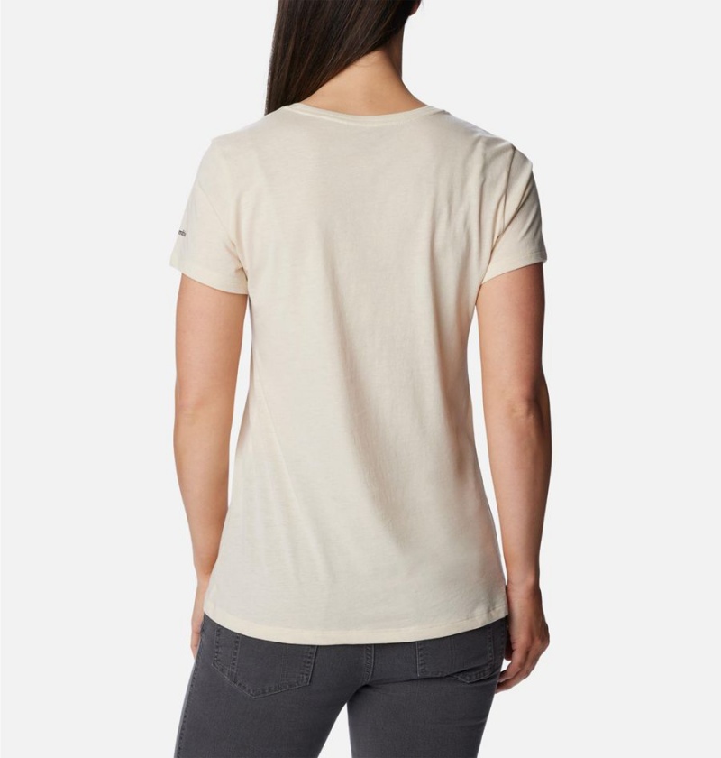 Columbia Daisy Days Graphic Women's T-Shirt White | REXBCK-514